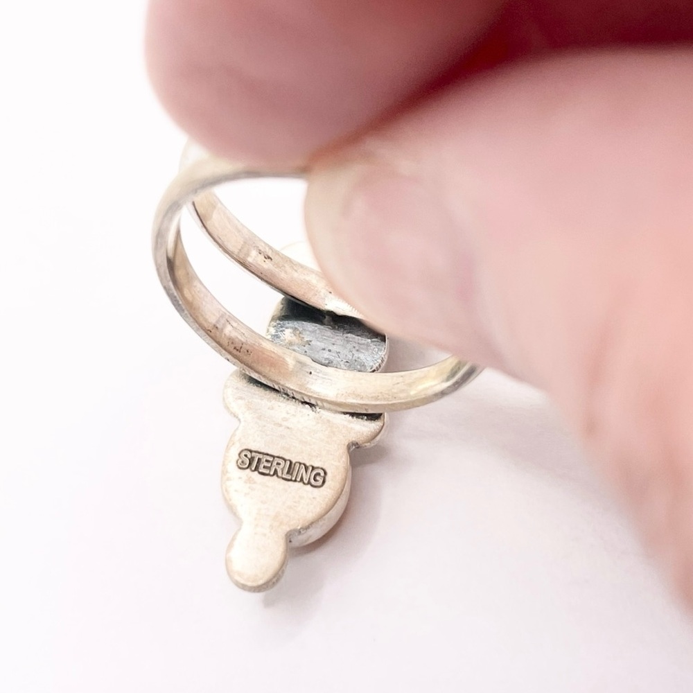Size 7 Bumblebee Jasper 925 Sterling Silver Solid ring - Picture 5 of 8